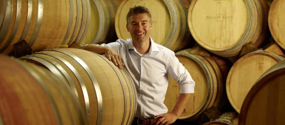 Philipp Kuhn i vinkällaren